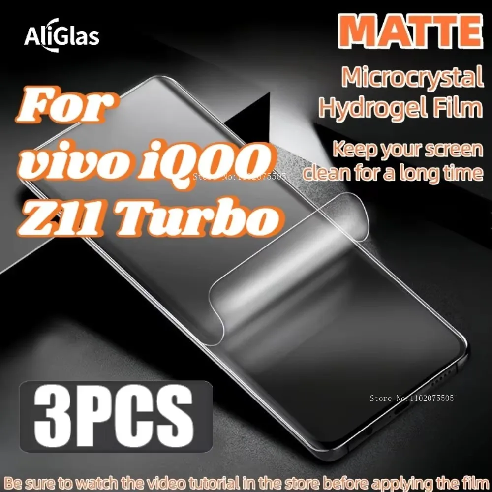 3pcs Matte Hydrogel Protective Film for vivo iQOO Z11 Turbo Not Glass Screen Protector For vivo iQOO Z11 Turbo Anti-Fingerprint
3pcs Matte Hydrogel Protective Film for vivo iQOO Z11 Turbo Not Glass Screen Protector For vivo iQOO Z11 Turbo Anti-Fingerprint