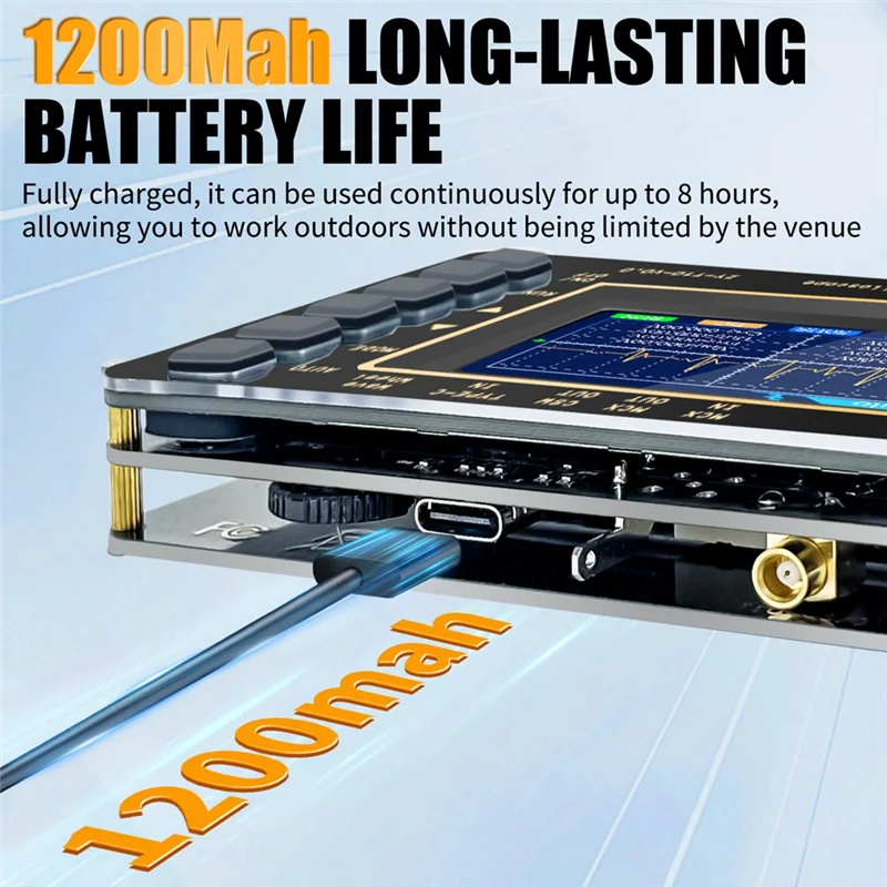 【Идеальный подарок!】Ручной цифровой осциллограф, перезаряжаемый 2,8-дюймовый ЖК-экран, частота дискретизации 3MS/S, полоса пропускания 500 кГц, автоматическое измерение
【Идеальный подарок!】Ручной цифровой осциллограф, перезаряжаемый 2,8-дюймовый ЖК-экран, частота дискретизации 3MS/S, полоса пропускания 500 кГц, автоматическое измерение