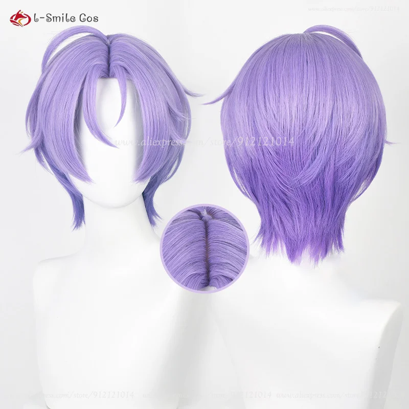 Kuya Cosplay Wig Purple 32cm Short Wigs Heat Resistant Synthetic Hair For Men Halloween Costumes Cospaly Anime Cosplay Wigs
Kuya Cosplay Wig Purple 32cm Short Wigs Heat Resistant Synthetic Hair For Men Halloween Costumes Cospaly Anime Cosplay Wigs