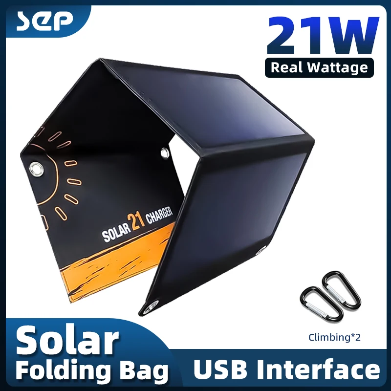 21w sunpower folding solar charger portable bag 5v monocrystalline lightweight etfe smart charger energy pack camping hiking
21w sunpower folding solar charger portable bag 5v monocrystalline lightweight etfe smart charger energy pack camping hiking