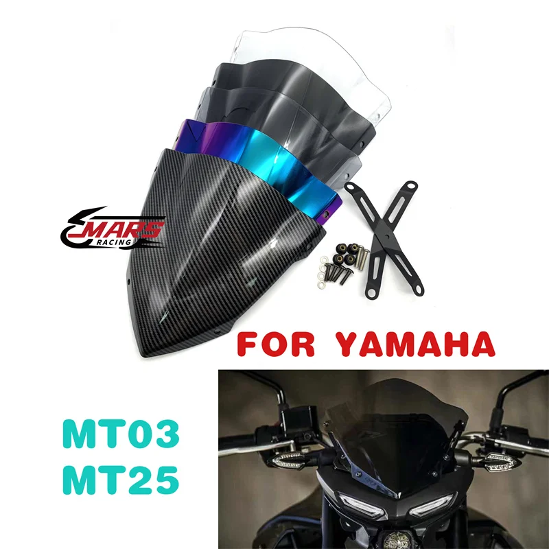 For YAMAHA MT-03 MT03 MT 03 2020 2021 2022 2023 MT25 MT-25 2020-2023 Motorcycle Accessories Windshield Windscreen Deflector
For YAMAHA MT-03 MT03 MT 03 2020 2021 2022 2023 MT25 MT-25 2020-2023 Motorcycle Accessories Windshield Windscreen Deflector