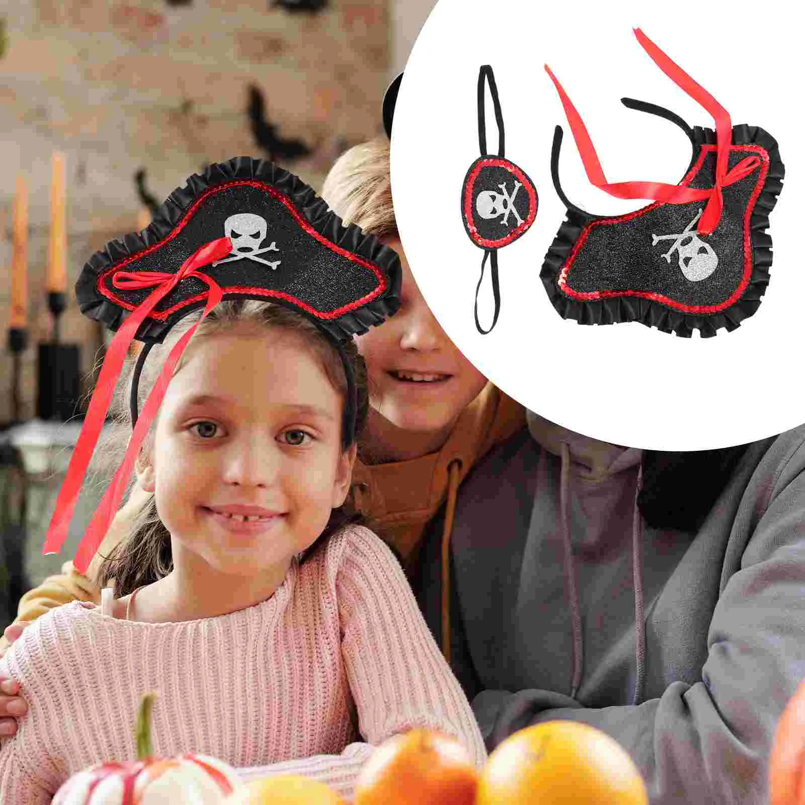 1 Set of Pirate Costumes Halloween Suits Funny Pirate Hairband Eye Mask Kit Pirate Costume Set Halloween Pirate Costumes
1 Set of Pirate Costumes Halloween Suits Funny Pirate Hairband Eye Mask Kit Pirate Costume Set Halloween Pirate Costumes