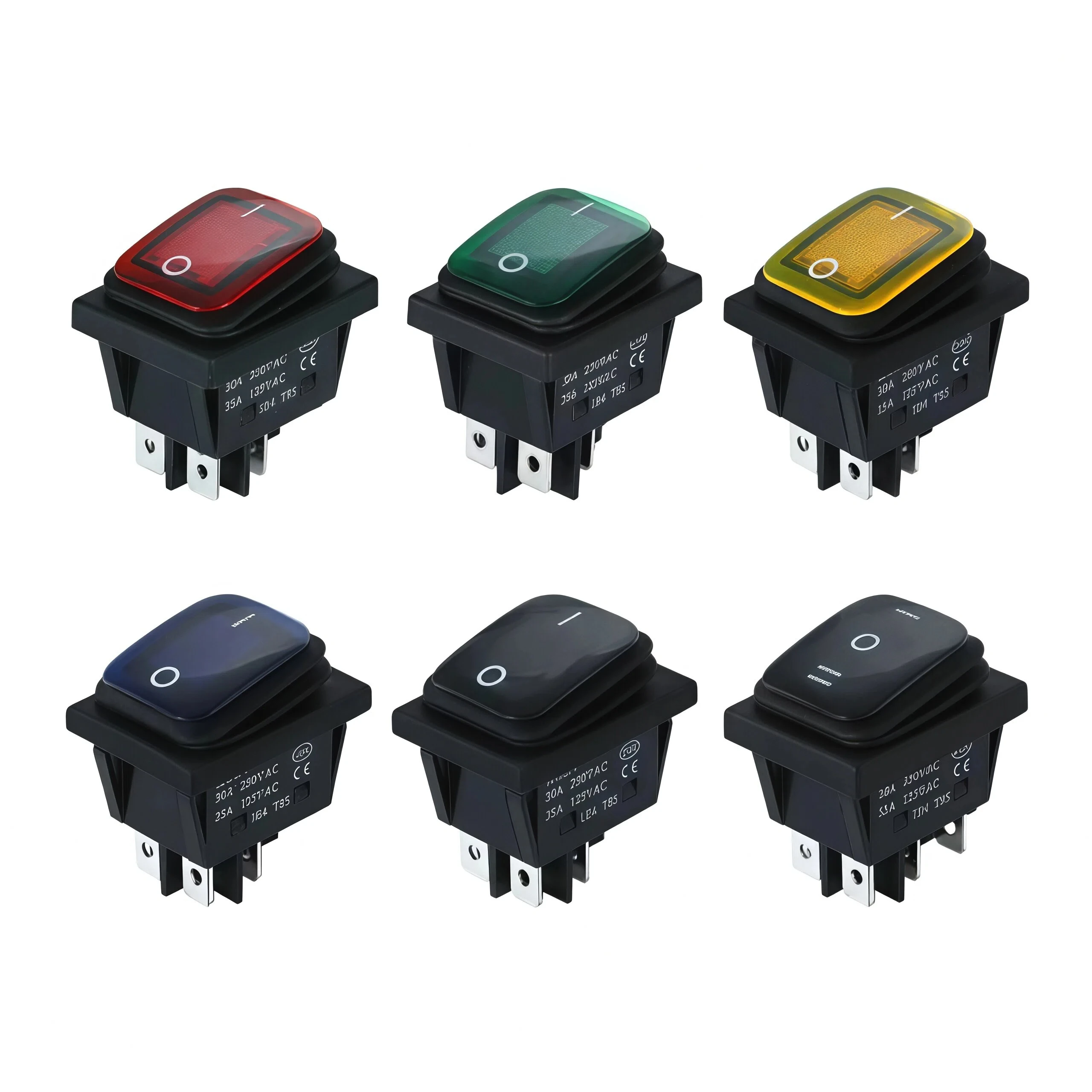 1-5 шт. 30x22 кулисный переключатель KCD4, сильноточный 30 А, водонепроницаемый и маслостойкий, четыре контакта, 2-позиционный, красный/зеленый/черный, с подсветкой
1-5 шт. 30x22 кулисный переключатель KCD4, сильноточный 30 А, водонепроницаемый и маслостойкий, четыре контакта, 2-позиционный, красный/зеленый/черный, с подсветкой