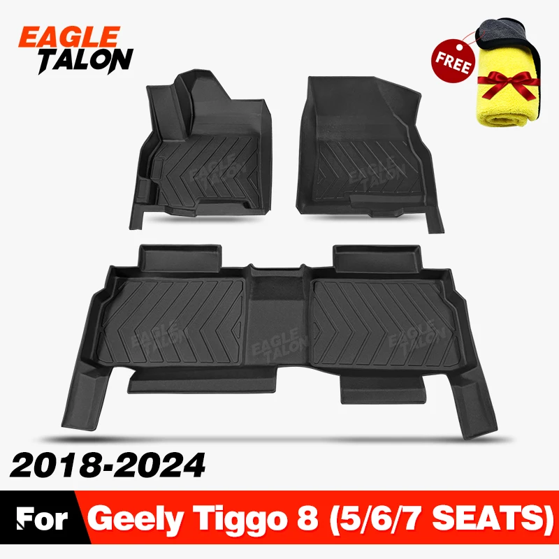 For Geely Tiggo 8 2018-2024 2023 2022 2021 2020 2019 Custom AllWeather TPE Floor Mat Carpet Auto Interior Protector Accessories
For Geely Tiggo 8 2018-2024 2023 2022 2021 2020 2019 Custom AllWeather TPE Floor Mat Carpet Auto Interior Protector Accessories