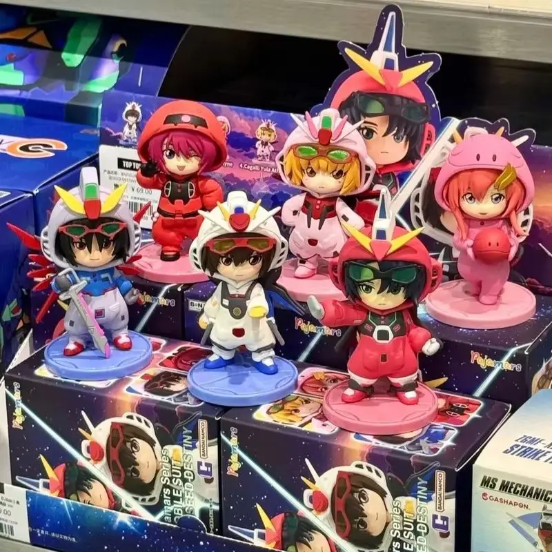 TOPTOY Pajamars Series MOBILE SUIT SEED DESTINY PVC Blind Box Anime Character Mystery Box Surprise Trendy Toy Boy festival Gift
TOPTOY Pajamars Series MOBILE SUIT SEED DESTINY PVC Blind Box Anime Character Mystery Box Surprise Trendy Toy Boy festival Gift