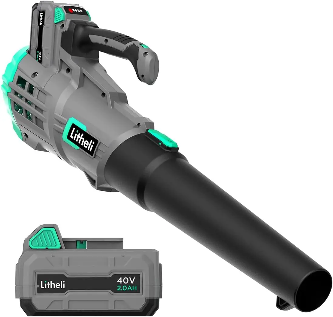 Cordless Leaf Blower 40V, Battery Leaf Blowers for Lawn Care, Lightweight Axial Blower for Blowing Leaf, Dust, Debris, with 2.0A
Cordless Leaf Blower 40V, Battery Leaf Blowers for Lawn Care, Lightweight Axial Blower for Blowing Leaf, Dust, Debris, with 2.0A