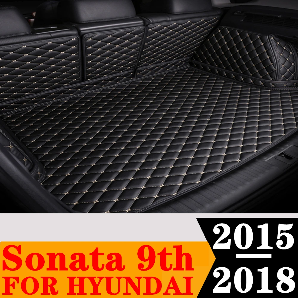 Полный Комплект ковриков для багажника автомобиля на заказ для HYUNDAI Sonata 9TH 2018 2016 2017 2015, Задняя подкладка для груза, поднос для багажника, коврик для багажа, ковер, детали
Полный Комплект ковриков для багажника автомобиля на заказ для HYUNDAI Sonata 9TH 2018 2016 2017 2015, Задняя подкладка для груза, поднос для багажника, коврик для багажа, ковер, детали