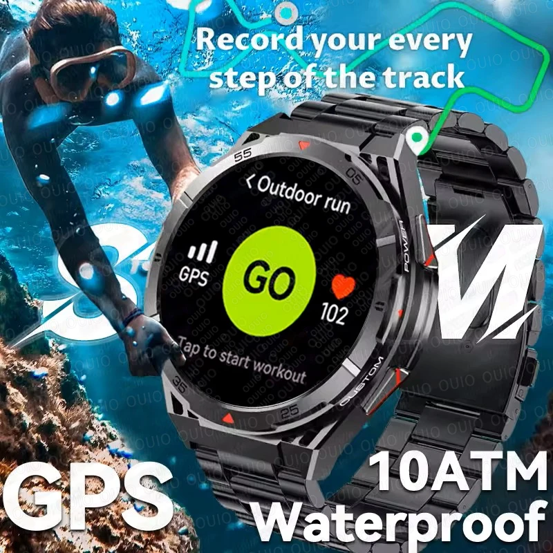 2025 New outdoor Built-in GPS Smart Watch 1.43'' AMOLED Display Outdoor Compass Bluetooth Call 3ATM SWIM Smart Watch For HUAWEI
2025 New outdoor Built-in GPS Smart Watch 1.43'' AMOLED Display Outdoor Compass Bluetooth Call 3ATM SWIM Smart Watch For HUAWEI