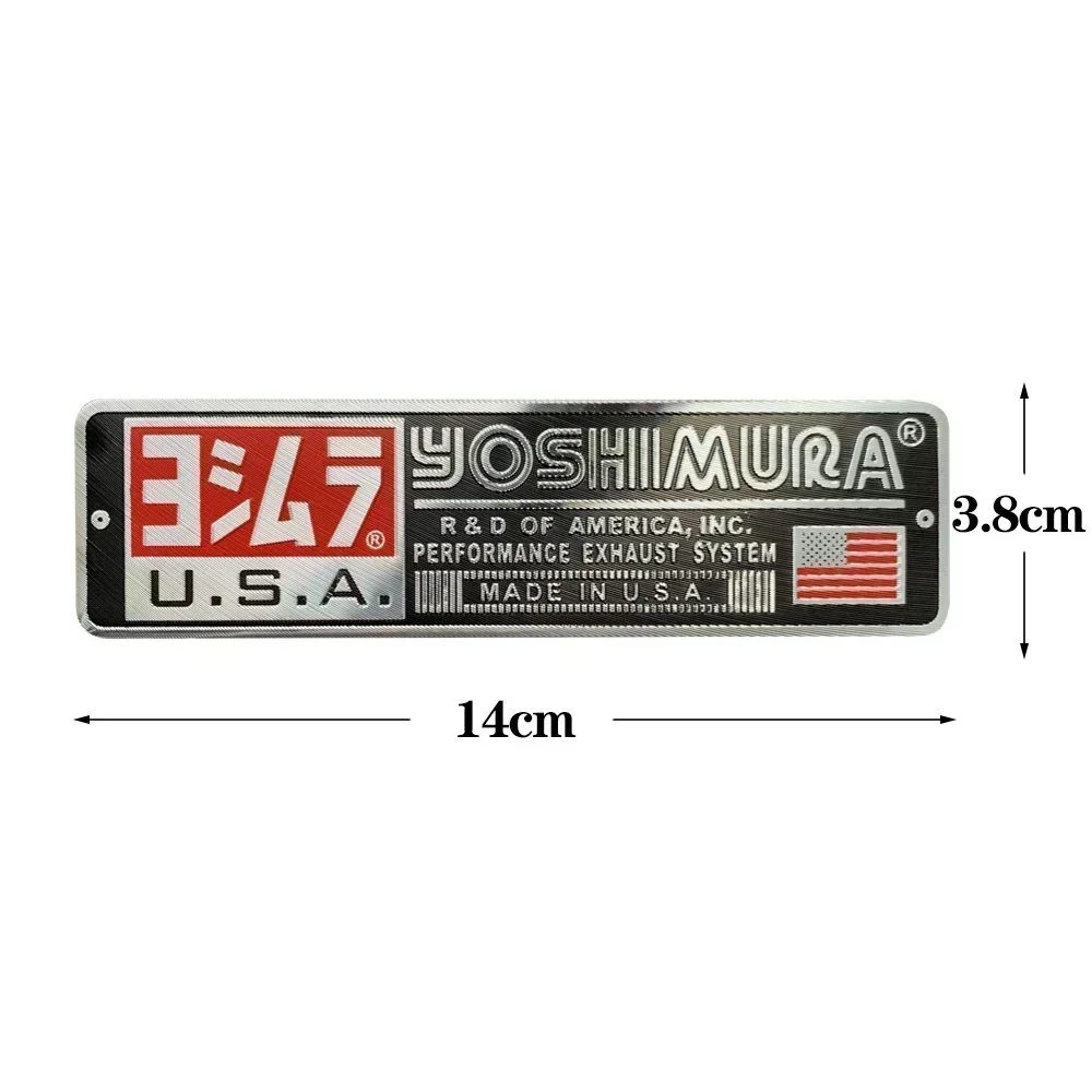 AAAluminum Motorcycle Exhaust Pipe Sticker Motor Aluminium Decal Pipa Panah Yoshimura Stiker Untuk For YAMAHA/B/B
AAAluminum Motorcycle Exhaust Pipe Sticker Motor Aluminium Decal Pipa Panah Yoshimura Stiker Untuk For YAMAHA/B/B