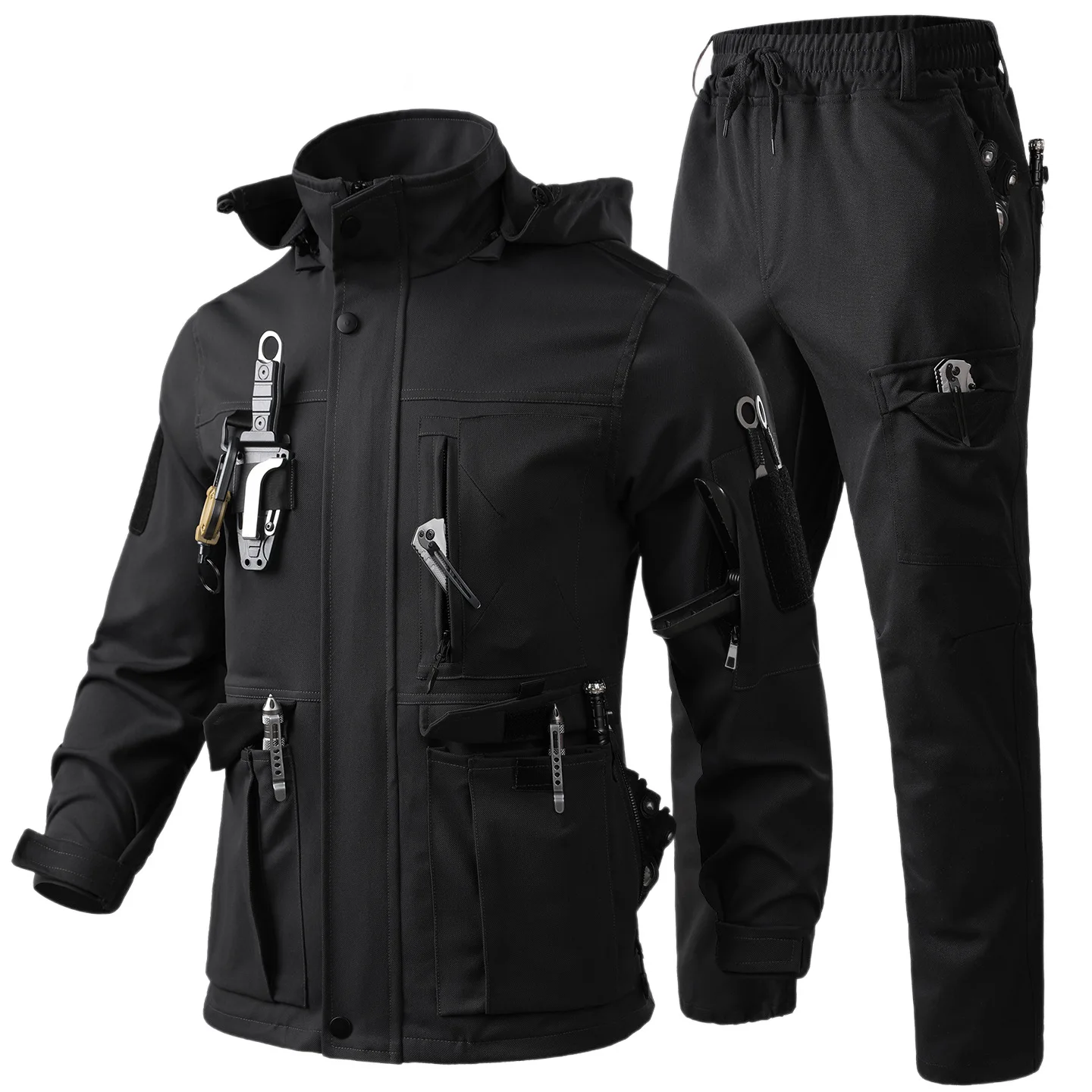 Spring and Autumn Men's Season Tactical Set Outdoor Elastic Stormtrooper+Windproof Workwear Wear Resistant and Stainproof Pants
Spring and Autumn Men's Season Tactical Set Outdoor Elastic Stormtrooper+Windproof Workwear Wear Resistant and Stainproof Pants