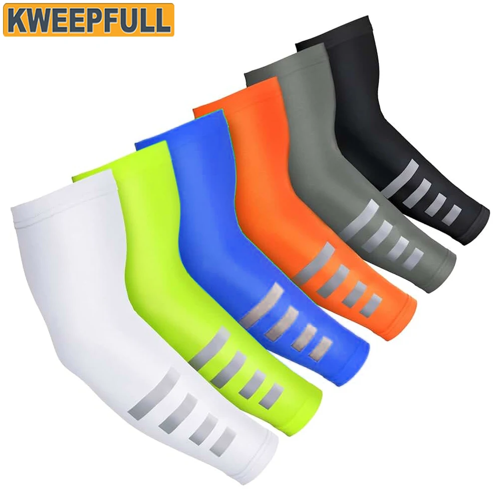 1Pair Unisex Reflective Sports Arm Sleeves, Lightweight Breathable Cooling Arm Covers, Moisture Wicking for Outdoor Workouts
1Pair Unisex Reflective Sports Arm Sleeves, Lightweight Breathable Cooling Arm Covers, Moisture Wicking for Outdoor Workouts