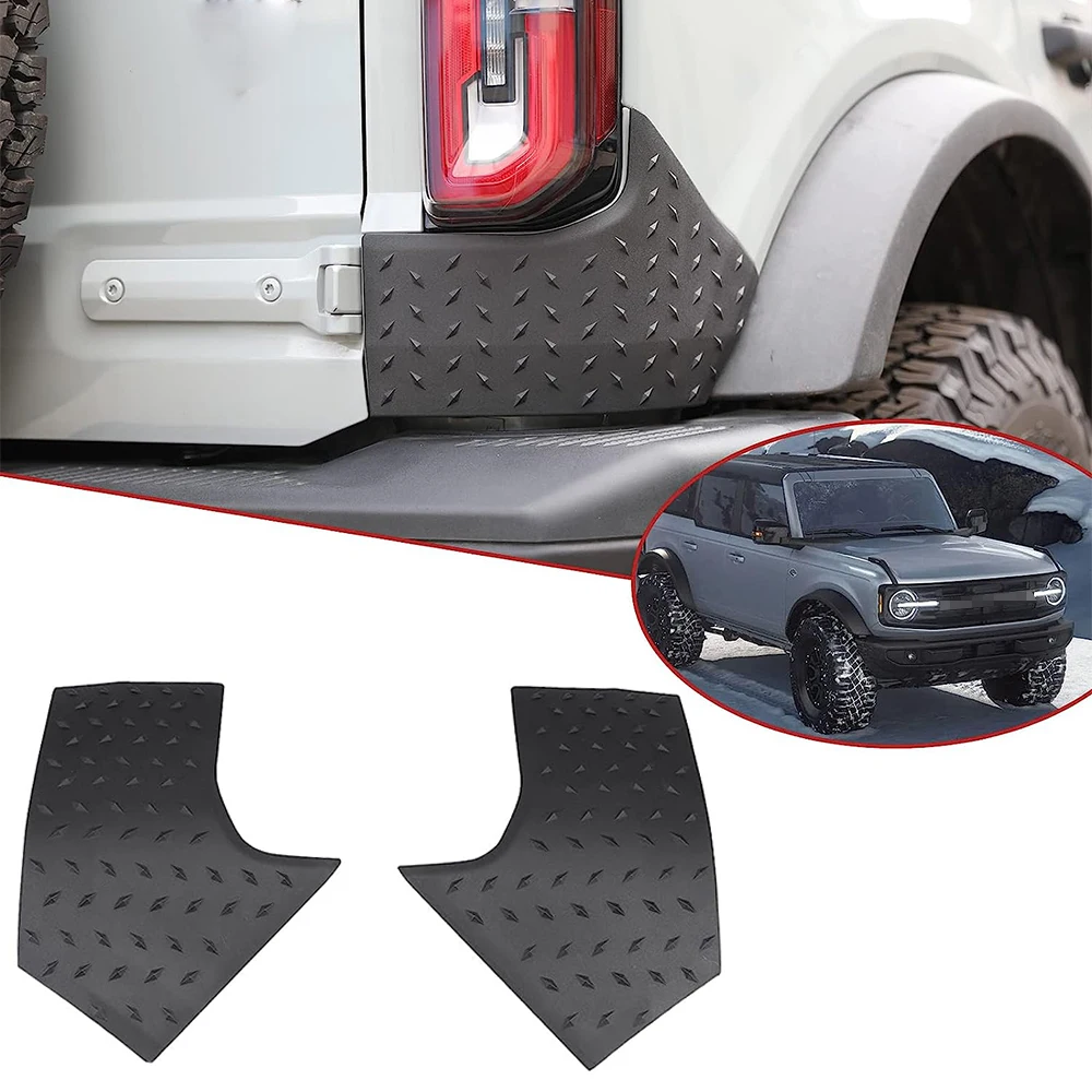 A Set Rear Corner Guards Trim Cover For Ford Bronco 2021 2022 2023+ 2/4 Doors Rear Corner Edge Protector Car Exterior
A Set Rear Corner Guards Trim Cover For Ford Bronco 2021 2022 2023+ 2/4 Doors Rear Corner Edge Protector Car Exterior