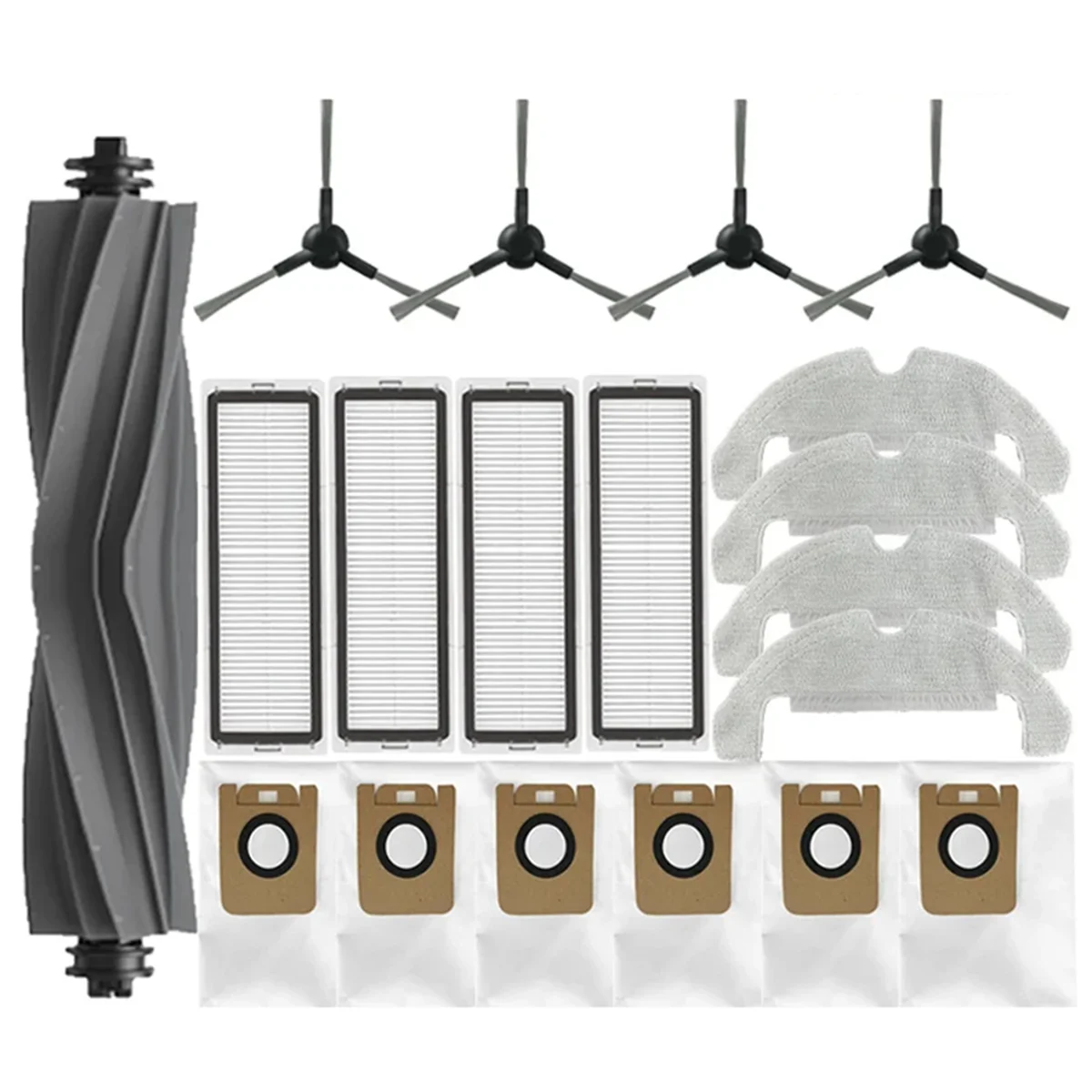 For Dreame Bot D10s Plus/D9 Plus Robot Vacuum Spare Parts Main Side Brushes Mop Cloths HEPA Filters Dust Bags
For Dreame Bot D10s Plus/D9 Plus Robot Vacuum Spare Parts Main Side Brushes Mop Cloths HEPA Filters Dust Bags