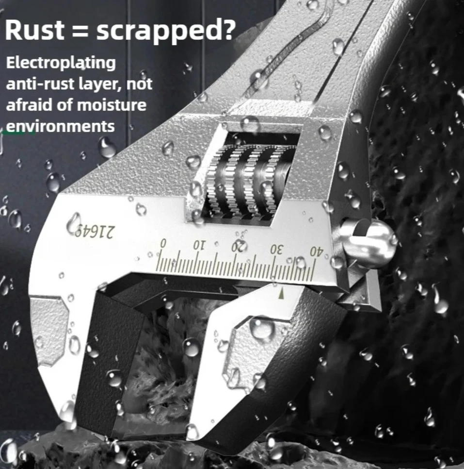 CR-V Стальная механическая мастерская Инструменты для ручного ремонта Регулируемый гаечный ключ Большое открытие с длинной ручкой Универсальный гаечный ключ Зажимной ключ
CR-V Стальная механическая мастерская Инструменты для ручного ремонта Регулируемый гаечный ключ Большое открытие с длинной ручкой Универсальный гаечный ключ Зажимной ключ