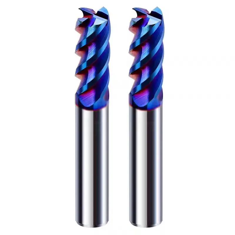 HRC60 GES-4F Tungsten Carbide ALTin Coated 4-Flute Flat End Milling Cutter- High Hardness Wear Resistant for CNC Machining
HRC60 GES-4F Tungsten Carbide ALTin Coated 4-Flute Flat End Milling Cutter- High Hardness Wear Resistant for CNC Machining