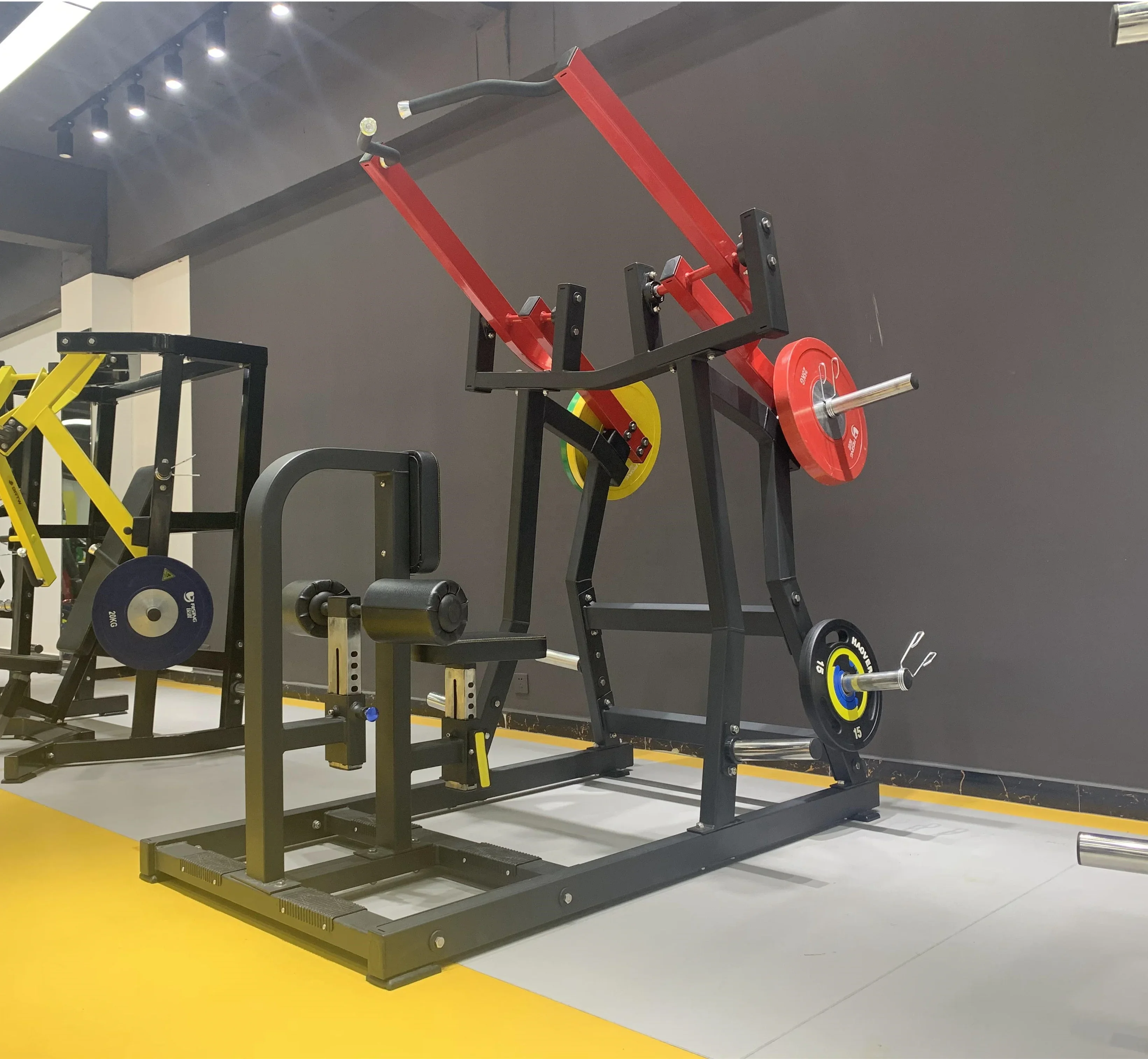 Strength Trainer Plate Loaded Machines Lat Pull Down Commercial Gym Fitness Equipment
Strength Trainer Plate Loaded Machines Lat Pull Down Commercial Gym Fitness Equipment
