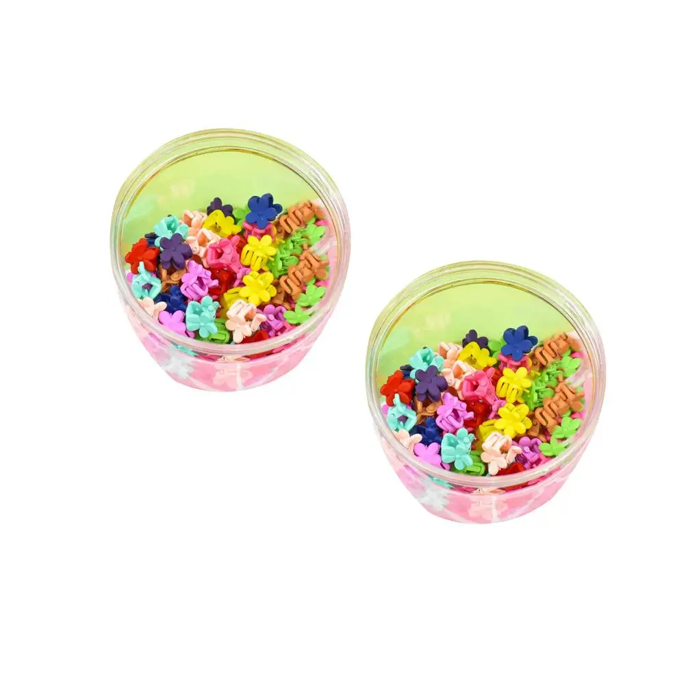 100 Pcs Colorful Flowers Hair Card Claws Grip Pins Barrettes Candy Headdress Mini Clips
100 Pcs Colorful Flowers Hair Card Claws Grip Pins Barrettes Candy Headdress Mini Clips