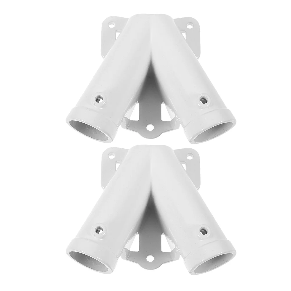 2Sets Flagpole Holder V-Shaped Metal Wall Mount Bracket Double-Holes Flag Pole Mounting Base Outdoor Use Flagpole Holder
2Sets Flagpole Holder V-Shaped Metal Wall Mount Bracket Double-Holes Flag Pole Mounting Base Outdoor Use Flagpole Holder
