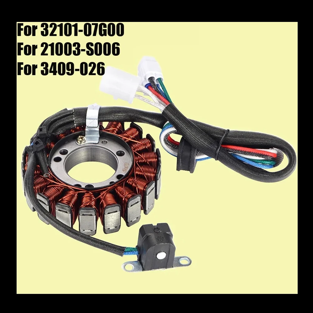 Stator Coil For Suzuki LTZ400 Quadsport Z 400 For Kawasaki KSF400 KFX400 For Arctic Cat DVX400 / LTZ KSF KFX DVX 400
Stator Coil For Suzuki LTZ400 Quadsport Z 400 For Kawasaki KSF400 KFX400 For Arctic Cat DVX400 / LTZ KSF KFX DVX 400