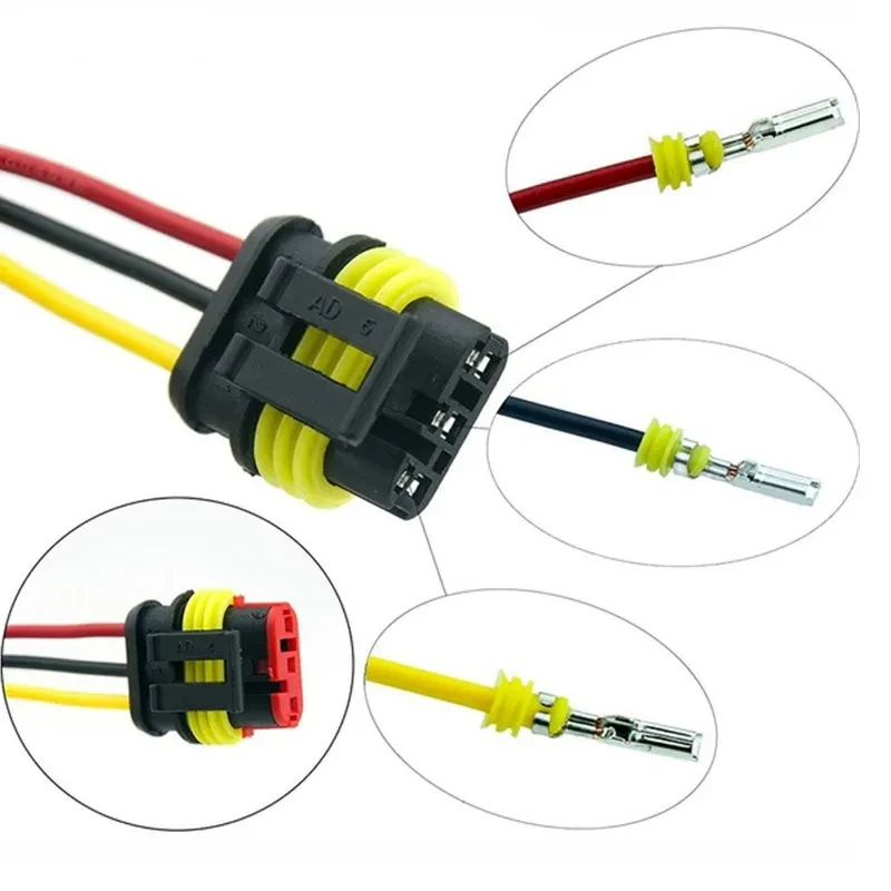 352pcs 1-4Pins Seal Waterproof Connector for Car Seal Electrical Wire Plug Truck Harness 282104/04/05/06-1 282079-2/80/88-1
352pcs 1-4Pins Seal Waterproof Connector for Car Seal Electrical Wire Plug Truck Harness 282104/04/05/06-1 282079-2/80/88-1