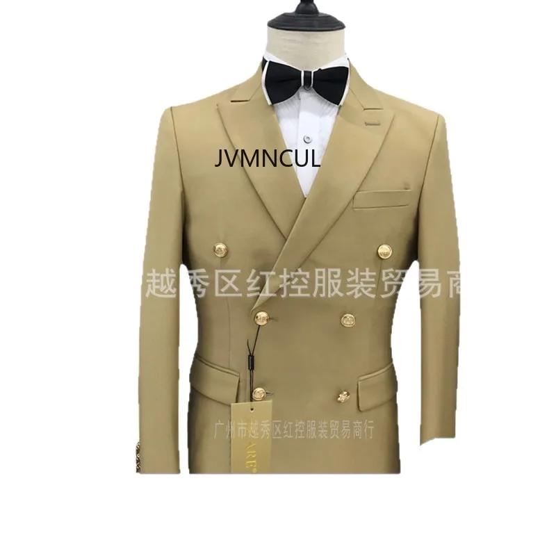 2026 New Style Hot Sale Men's Double-breasted Suit Set Full Set Slim-fit Men's Suit
2026 New Style Hot Sale Men's Double-breasted Suit Set Full Set Slim-fit Men's Suit