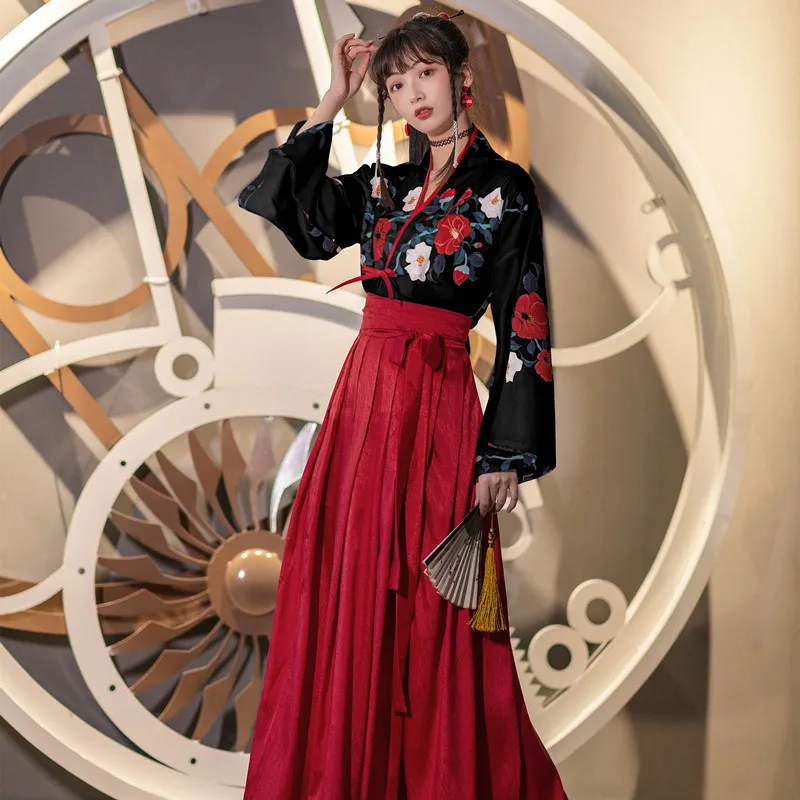 Chinese Women's Dress Spring Ancient Role Play Summer Fairy Daily Student Ancient waist length Han Suit
Chinese Women's Dress Spring Ancient Role Play Summer Fairy Daily Student Ancient waist length Han Suit