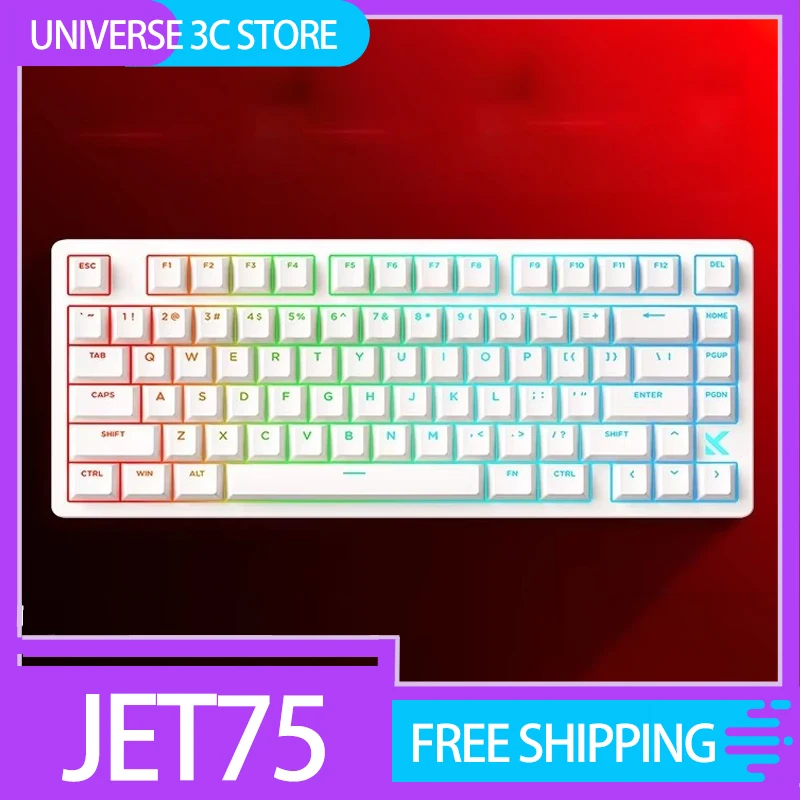 Mchose JET75 Keyboard Magnetic Switch 8k 0.1ms Hot Swap Gasket RGB Esports Gaming Mechanical Keyboards Custom Accessories Laptop
Mchose JET75 Keyboard Magnetic Switch 8k 0.1ms Hot Swap Gasket RGB Esports Gaming Mechanical Keyboards Custom Accessories Laptop