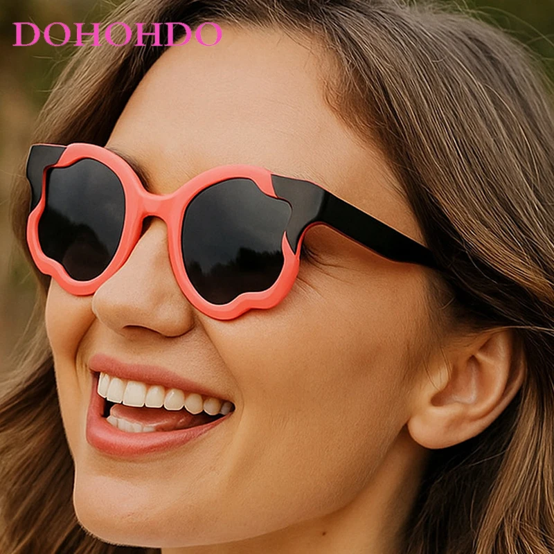 Trendy Big Frame Irregular Women Sunglasses Luxury Designer Trend Assorted Colors Men Glasses Outdoor Travel Shades Ladies UV400
Trendy Big Frame Irregular Women Sunglasses Luxury Designer Trend Assorted Colors Men Glasses Outdoor Travel Shades Ladies UV400