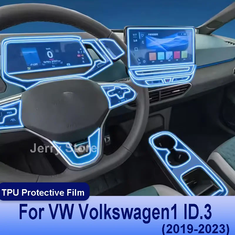 For VW Volkswagen1 ID.3(2019-2023) Car Interior Center Console Transparent TPU Protective Film Anti-scratch Repair Car Stickers
For VW Volkswagen1 ID.3(2019-2023) Car Interior Center Console Transparent TPU Protective Film Anti-scratch Repair Car Stickers