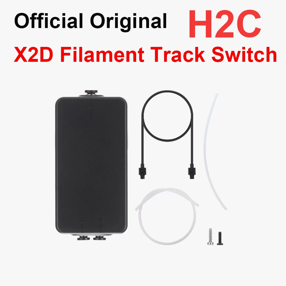 Original Filament Track Switch For Bambu Lab X2D H2C Filament Converter 3D Printer Accessory For Bamboo H2C Track Changer
Original Filament Track Switch For Bambu Lab X2D H2C Filament Converter 3D Printer Accessory For Bamboo H2C Track Changer