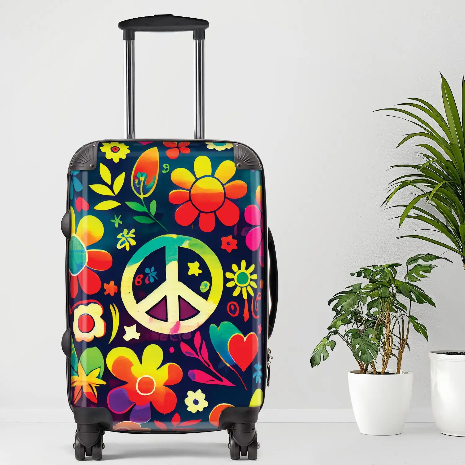 Hippie2 Luggage, 20/24/28 Inch Luggage, Carry-On, Custom Luggage, Luggage Set, Suitcase, Travel, Vacation, Cabin Suitcase, Custo
Hippie2 Luggage, 20/24/28 Inch Luggage, Carry-On, Custom Luggage, Luggage Set, Suitcase, Travel, Vacation, Cabin Suitcase, Custo