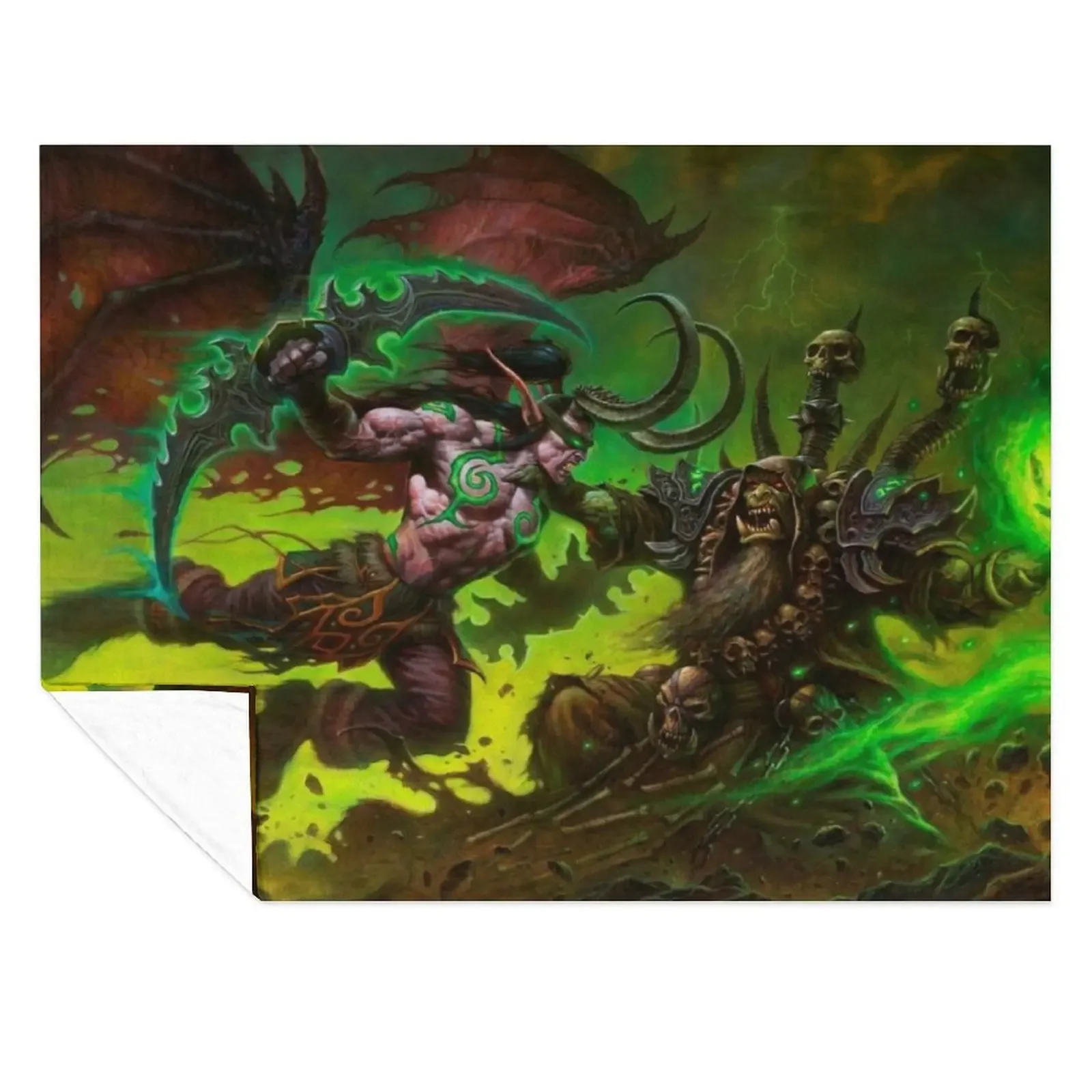 Illidan Stormrage Battles Guldan Throw Blanket Softest Cute Large Summer Beddings Blankets
Illidan Stormrage Battles Guldan Throw Blanket Softest Cute Large Summer Beddings Blankets