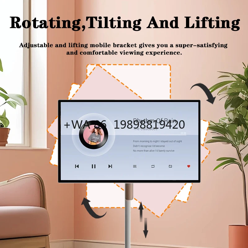 Indoor Smart Screen Touch Screen Portable Movable Portable Touch Screen Smart TV 
Indoor Smart Screen Touch Screen Portable Movable Portable Touch Screen Smart TV