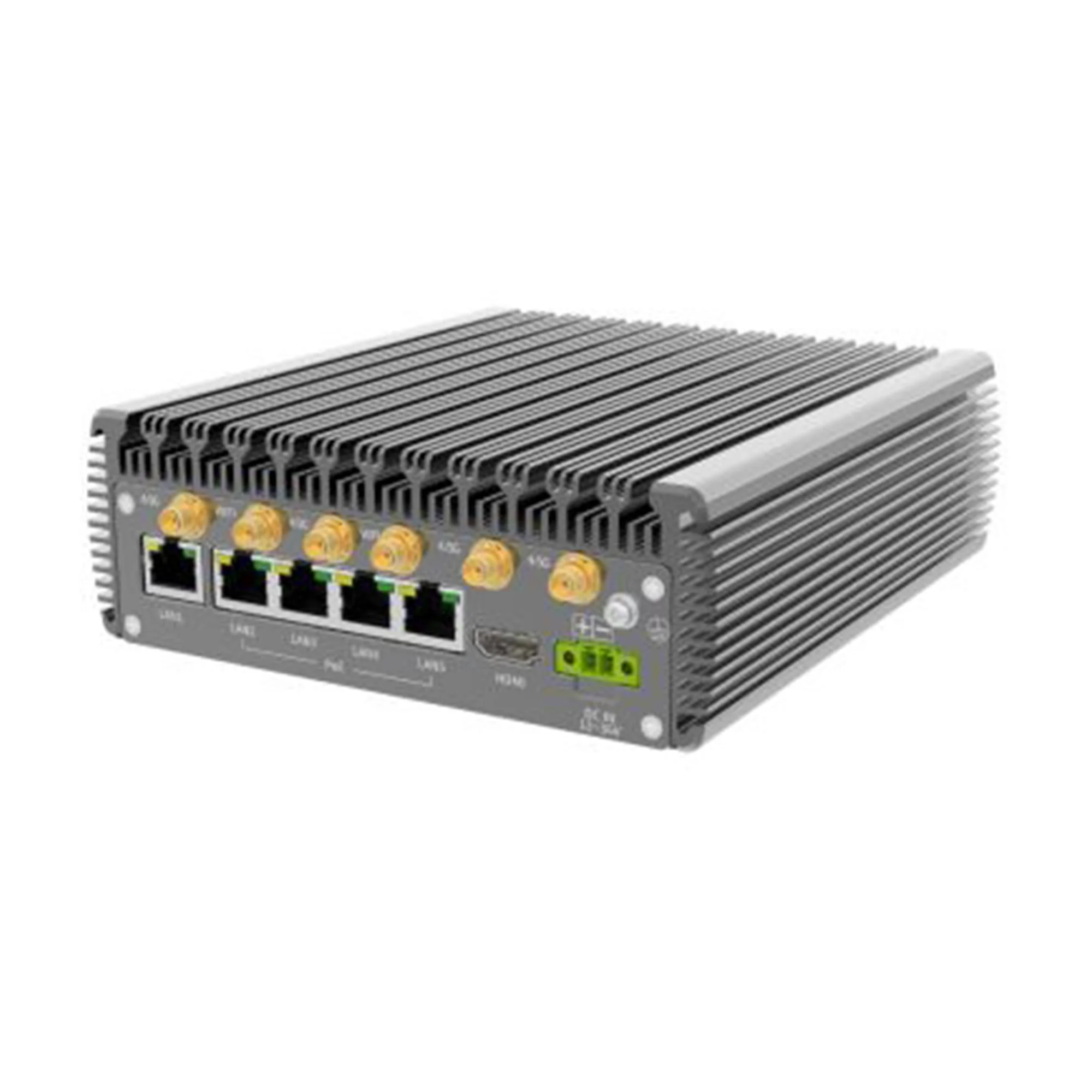 Мини-компьютер AI T506S powerd от Jetson Ксавье NX, 5x PoE Gigabit RJ45, 128 Гб SSD, 4XUSB3, RS232/485
Мини-компьютер AI T506S powerd от Jetson Ксавье NX, 5x PoE Gigabit RJ45, 128 Гб SSD, 4XUSB3, RS232/485