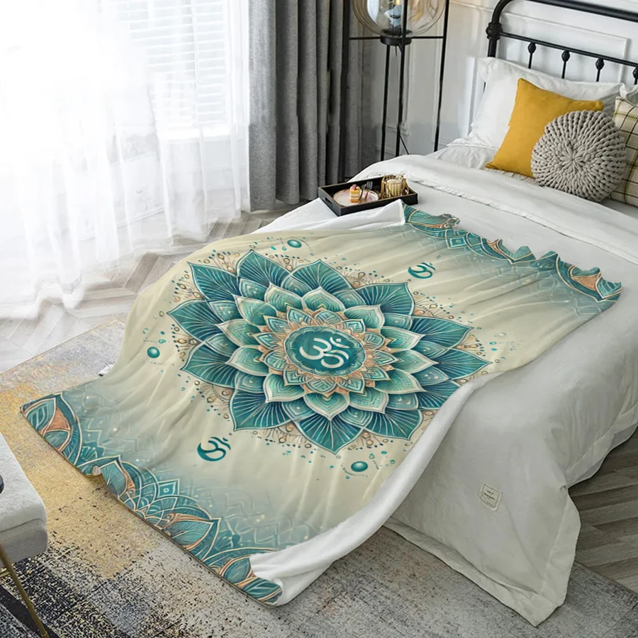 Mandalas Pattern Blanket Microfiber Flannel Cover Blanket Bedroom Living Room Sofa Soft And Comfortable Home Decoration
Mandalas Pattern Blanket Microfiber Flannel Cover Blanket Bedroom Living Room Sofa Soft And Comfortable Home Decoration