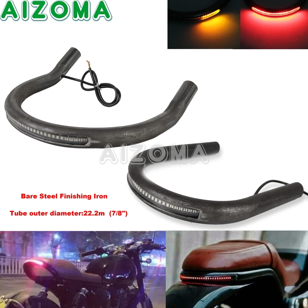 22mm/25mm Motorcycle Cafe Racer Bobber Seat Frame Hoop Brat Loop for Yamaha Honda Kawasaki Suzuki CC Tracker End 217mm Width
22mm/25mm Motorcycle Cafe Racer Bobber Seat Frame Hoop Brat Loop for Yamaha Honda Kawasaki Suzuki CC Tracker End 217mm Width