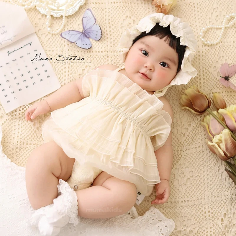Childrens photography clothing baby photography clothing hundred day photo European pearl skirt theme baby kleding تذكارات للرضع
Childrens photography clothing baby photography clothing hundred day photo European pearl skirt theme baby kleding تذكارات للرضع