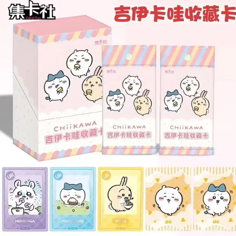 Card.Fun Chiikawa Collectible Cards Official Licensed Gp Dancing Hot Stamping Matte Gold Cute Anime Peripherals Hachiware Usagi
Card.Fun Chiikawa Collectible Cards Official Licensed Gp Dancing Hot Stamping Matte Gold Cute Anime Peripherals Hachiware Usagi