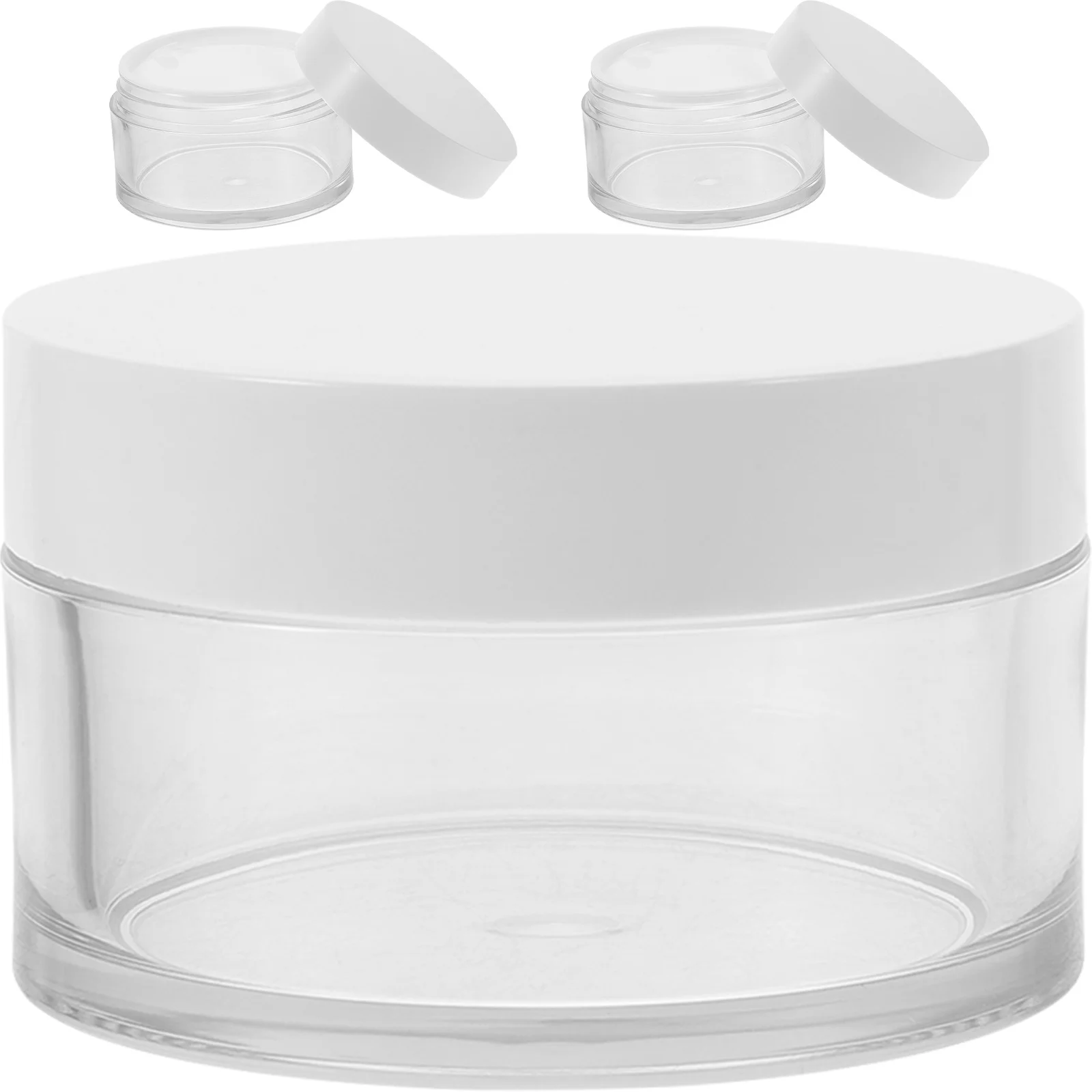 3pcs 80Ml Pet Cream Jars Travel Size Moisturizer Containers For Face Cream Lotion Storage Skincare Containers Small
3pcs 80Ml Pet Cream Jars Travel Size Moisturizer Containers For Face Cream Lotion Storage Skincare Containers Small