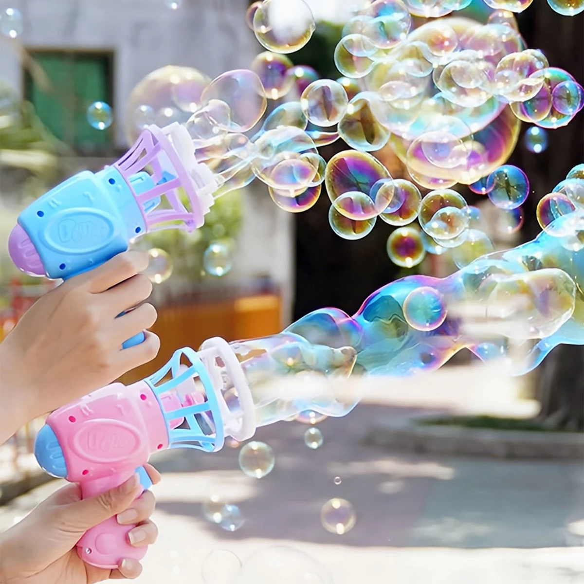 Электрический пузырьковый пистолет, игрушки, машина для выдувания мыльных пузырей, летние подарки на открытом воздухе, не содержит жидкость для пузырей и батареи
Электрический пузырьковый пистолет, игрушки, машина для выдувания мыльных пузырей, летние подарки на открытом воздухе, не содержит жидкость для пузырей и батареи