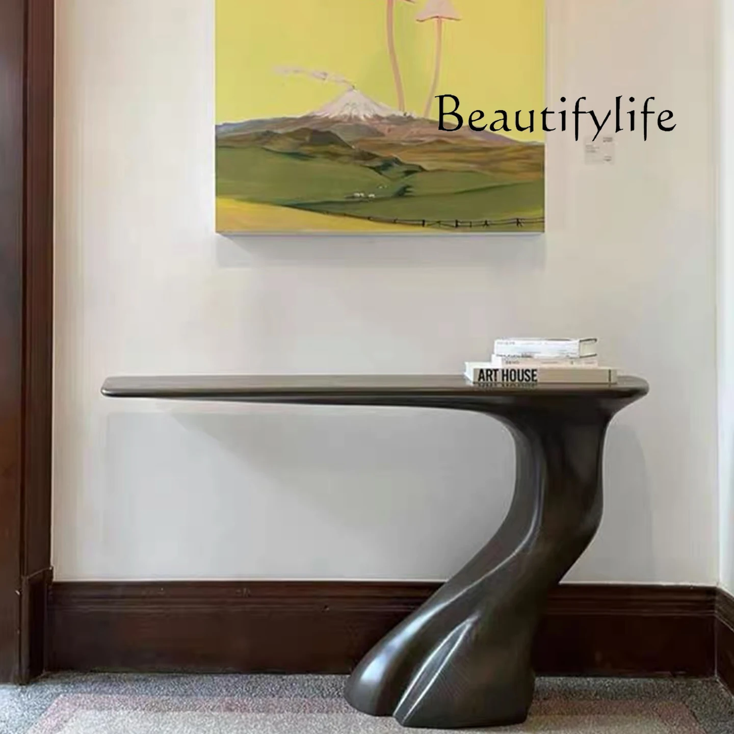 Italian high-end living room tree root entrance table villa entrance corridor end view table fiberglass specialshaped decoration
Italian high-end living room tree root entrance table villa entrance corridor end view table fiberglass specialshaped decoration