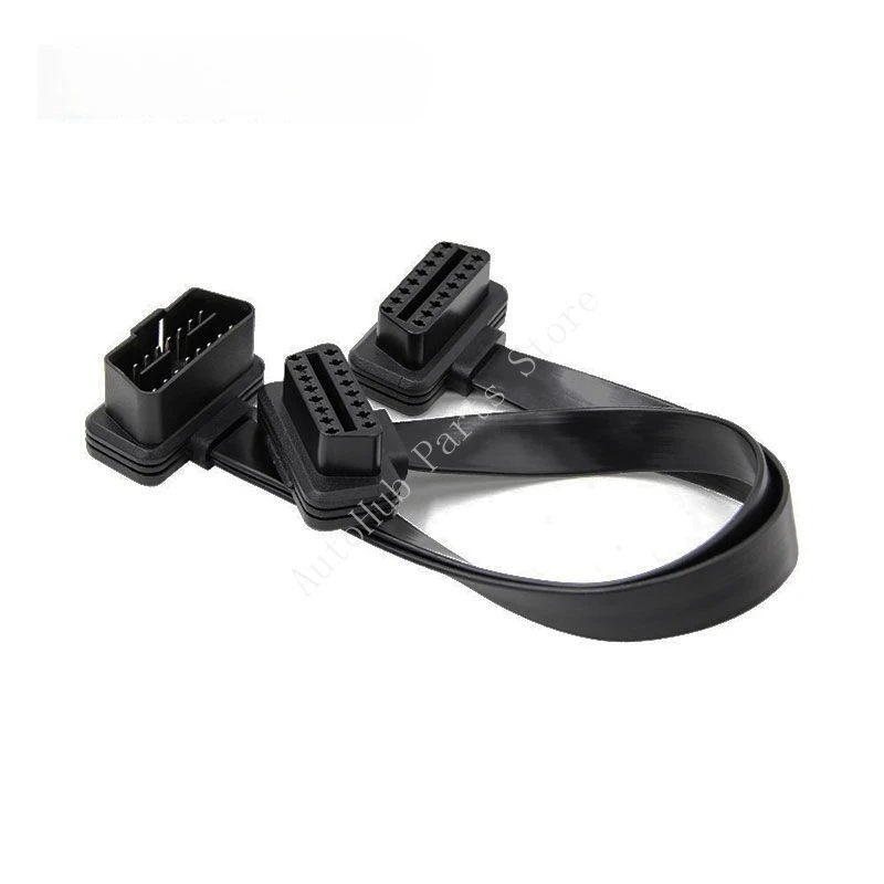 10 pieces 16-Pin OBD2 Y-Splitter Cable – Flat Ribbon Design with Full Pinout for Simultaneous Diagnostic Tool Connection (30cm)
10 pieces 16-Pin OBD2 Y-Splitter Cable – Flat Ribbon Design with Full Pinout for Simultaneous Diagnostic Tool Connection (30cm)