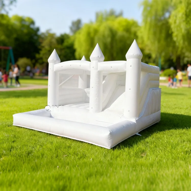 Белый надувной батут-горка классического дизайна, новая модель, надувной батут для взрослых с горкой, акция по продажам
Белый надувной батут-горка классического дизайна, новая модель, надувной батут для взрослых с горкой, акция по продажам