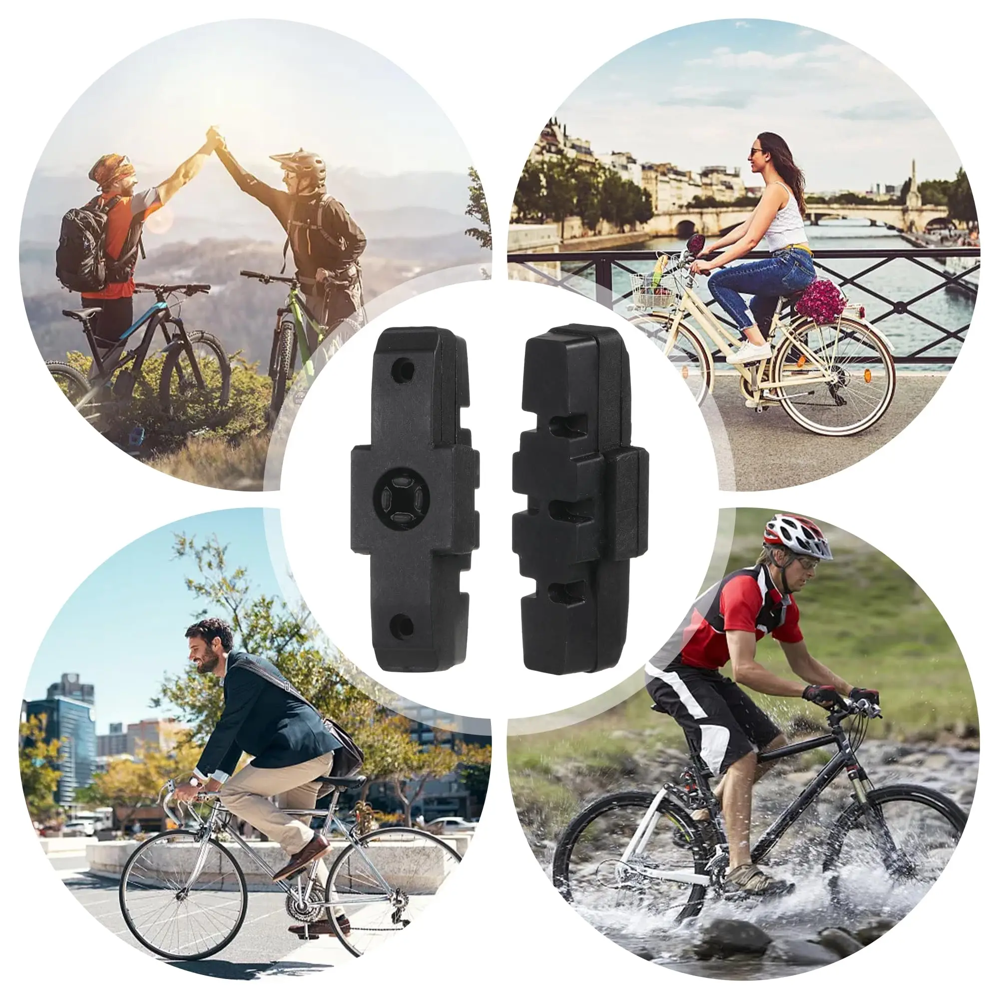 8Pcs/Set Black Low Noise Brake Pads Suitable Road Bike Brake Pad Parts For All Weather HS11/HS22/HS33 Wide
8Pcs/Set Black Low Noise Brake Pads Suitable Road Bike Brake Pad Parts For All Weather HS11/HS22/HS33 Wide