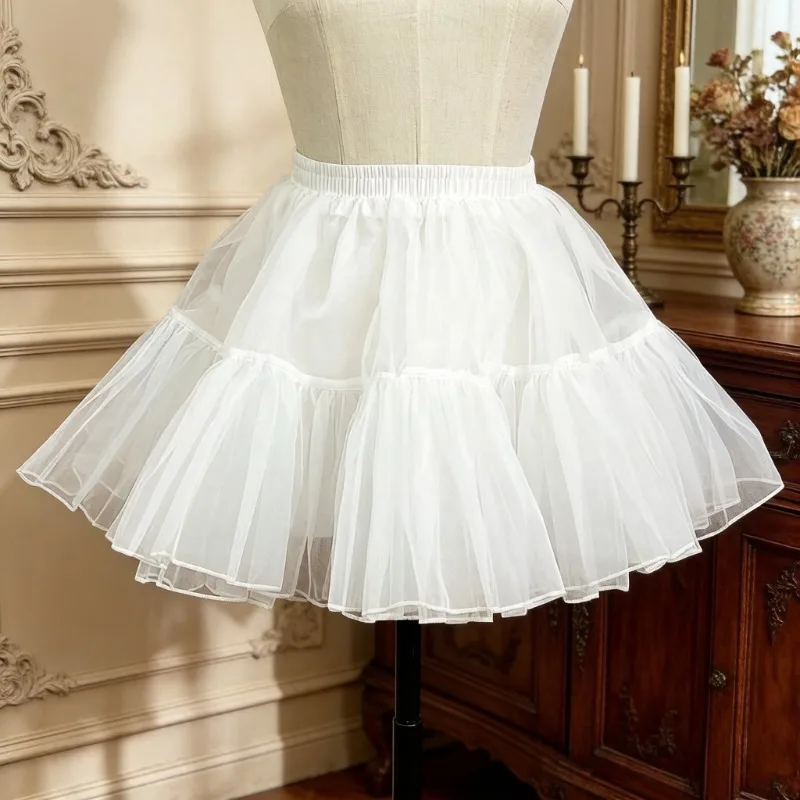 Boneless Petticoat, Soft Yarn Fluffy Underskirt, Lightweight Cosplay Skirt Support for Lolita, Party, Stage Daily Dress Matching
Boneless Petticoat, Soft Yarn Fluffy Underskirt, Lightweight Cosplay Skirt Support for Lolita, Party, Stage Daily Dress Matching