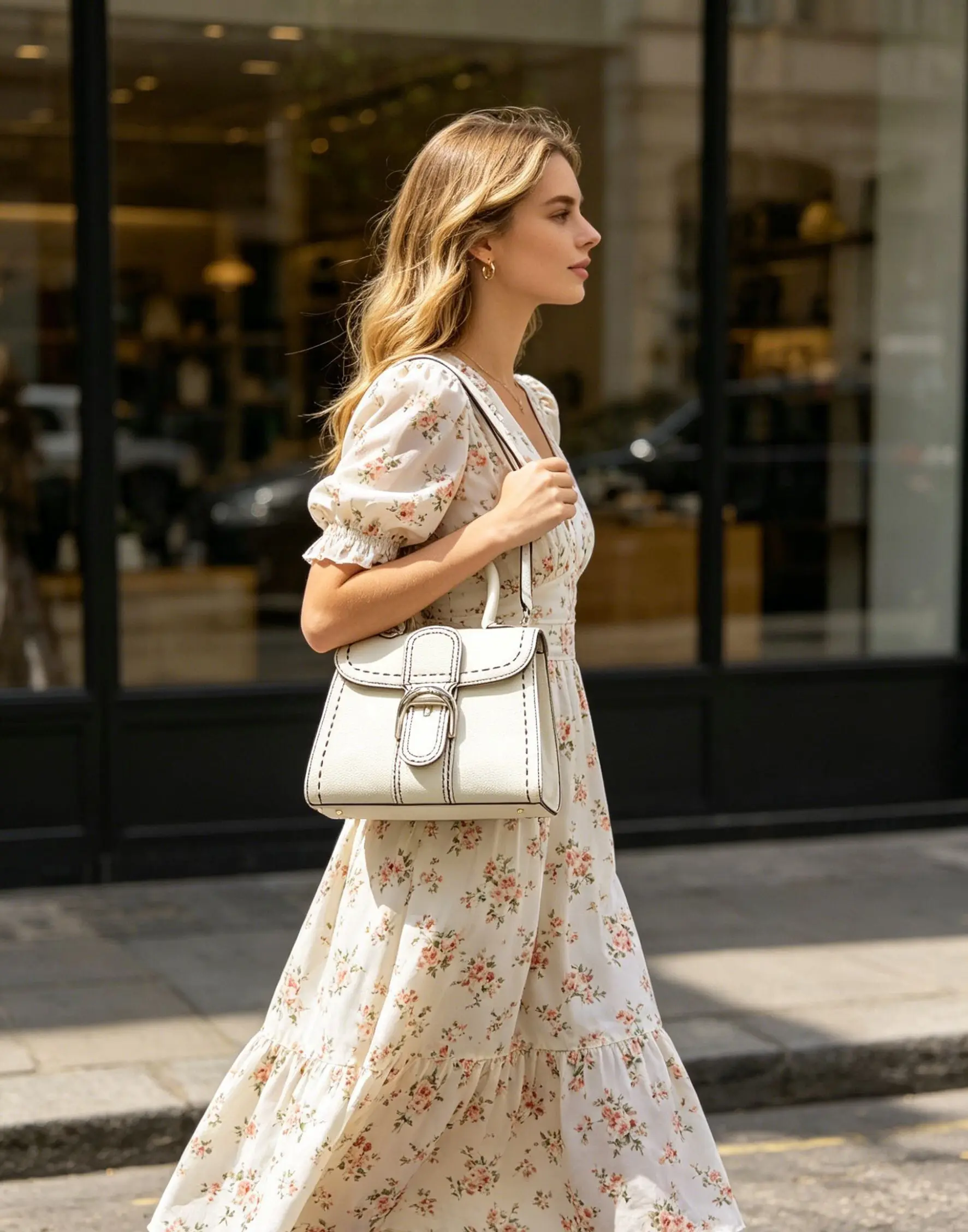 Fashionable Leather Crossbody Bag Women's Single Shoulder Handbag with Hoof Buckle Bag British Style Casual Handbag
Fashionable Leather Crossbody Bag Women's Single Shoulder Handbag with Hoof Buckle Bag British Style Casual Handbag