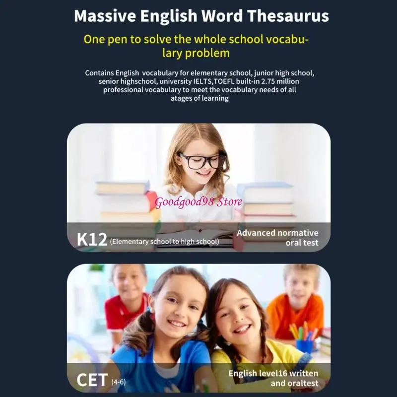 Intelligent Scan Translation Pen Dictionary Pen With 99% Recognition Rate 1.97Inch Display For School International Travel
Intelligent Scan Translation Pen Dictionary Pen With 99% Recognition Rate 1.97Inch Display For School International Travel