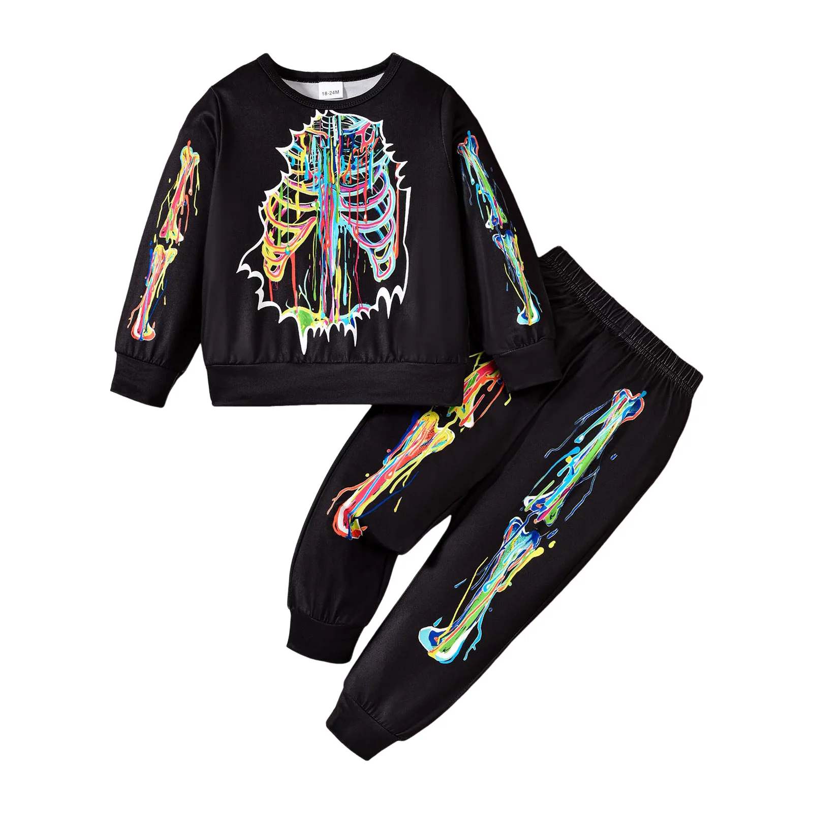 Свитер, спортивный костюм для маленьких мальчиков и девочек, наряд на Хэллоуин, толстовка с длинными рукавами и принтом скелета, топ, брюки, подарочные корзины для маленьких девочек
Свитер, спортивный костюм для маленьких мальчиков и девочек, наряд на Хэллоуин, толстовка с длинными рукавами и принтом скелета, топ, брюки, подарочные корзины для маленьких девочек