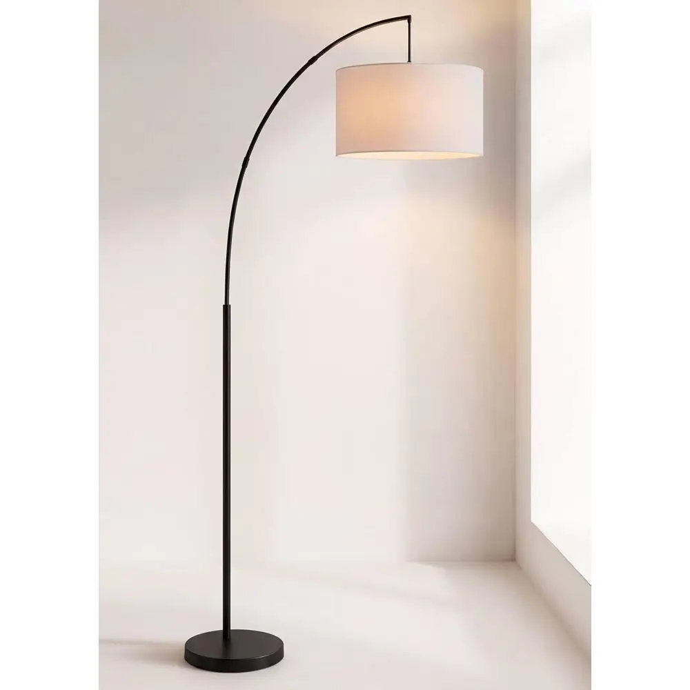 Century-Style 72 Tall Black Metal Floor Lamp with White Linen Drum Shade for Living Room, Reading, and Home Office Decor
Century-Style 72 Tall Black Metal Floor Lamp with White Linen Drum Shade for Living Room, Reading, and Home Office Decor