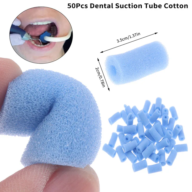 50Pcs Sponge Disposable Dental Suction Tube Spong Protective Sponge Soft Saliva Sterilized Dental Surgical Supplies Material
50Pcs Sponge Disposable Dental Suction Tube Spong Protective Sponge Soft Saliva Sterilized Dental Surgical Supplies Material